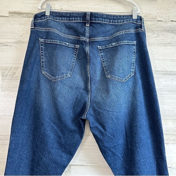 Torrid TALL Tummy Control Bombshell Skinny Super Soft Jeans Sz18 Stretch Raw Hem - Picture 5 of 12